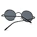 AEVOGUE Polarized Sunglasses Small Round Lens Metal Frame Retro Unisex Glasses AE0518
