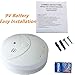2 Pack Smoke Detector Battery Operated, Travel Portable Photoelectric Fire&Co Alarm for Home, Kitchen