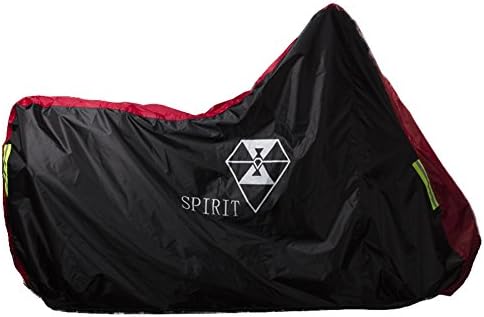 Anti Leaking Waterproof UV Protection Motorcycle Vehicle Cover Fits Motors Scooters Bikes Honda Goldwing Yamaha Royal Venture Kawasaki Nomad and Harley Electra Glide Length(111")