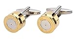 D&L Menswear Spent Bullet Casing Two Tone Brass