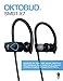 Wireless Sport Waterproof Bluetooth Headphones by OKTOBOT - Stereo IPX7 Sweatproof Gym Earphones - Noise Cancelling Running Headset with Mic - 8 Hours HD Music Earbuds - Voice Prompt - With Free Case.