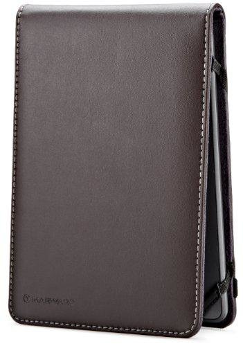 Marware Eco-Flip Genuine Leather Case Cover for Kindle, Brown (fits Kindle Paperwhite, Kindle, and Kindle Touch)