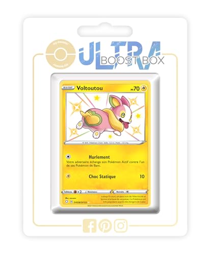 Voltoutou (Yamper) SV039/SV122 Variocolor Secreta - Myboost X Epée et Bouclier 4.5 Destinées Radieuses - Box de 10 Cartas Pokémon Francés