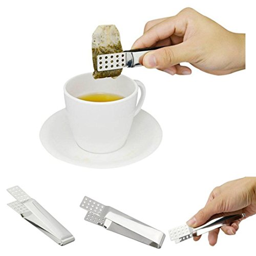 image for ღ Ninasill ღ Resistant Teabag Quality Food Set Clip Stainless Stee