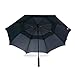 G4Free Large Oversized Golf Umbrella Double Canopy Navy Blue Windproof Waterproof Automatic Open Travel Umbrellas (Dark Blue)