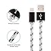 FERIRAMA Lightning to USB Cable 1 Feet Short 8 Pin Charging Charger for iPhone iPad iPod Gray (4 Pack)