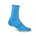 Giro HRc Team Unisex Adult Training & Racing Cycling Crew Socks - Blue Jewel/White (2020), Large