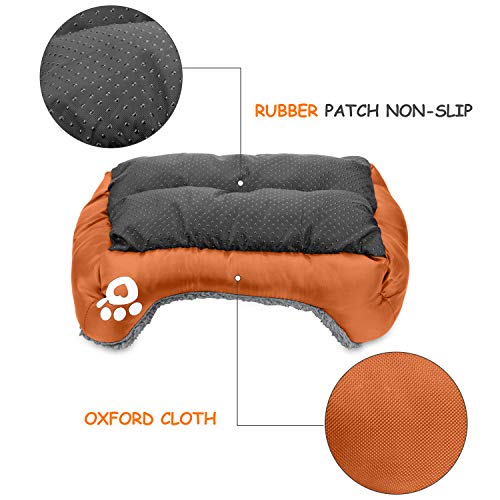 AsFrost Dog Bed, Super Soft Pet Sofa Cats Bed, Non Slip Bottom Pet