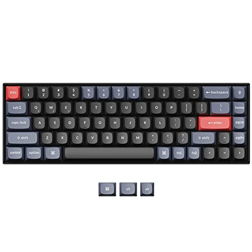 Keychron K6 Pro QMK/VIA Wireless Mechanical Keyboard, HotSwappable Custom Programmable Macro