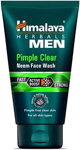 Himalaya Herbls Men Pimple Clear Neem Face Wash, 100ml