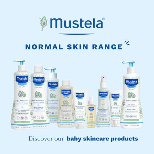 MUSTELA BABY GENTLE SHAMPOO WITH NATURAL AVOCADO – HAIR CARE FOR KIDS OF ALL AGES & HAIR TYPES – TEAR-FREE & BIODEGRADABLE FORMULA – 16.9 FL. OZ.