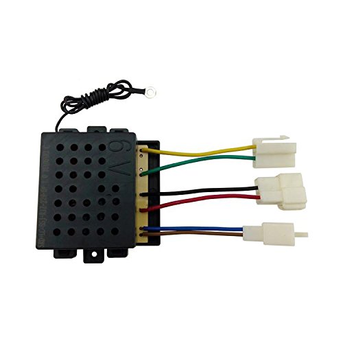 Berica Children's Ride On Electric Toys 27Mhz Universal Remote Control and 6V Receiver Kit Remote Controller Transmitter Accessory for Kids Powered Ride on Car Replacement Parts