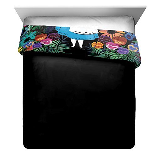 Disney Alice In Wonderland Dark Forest Full Queen Reversible