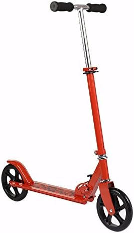 Adult Teen Kick Scooter Ultra-Lightweight Easy Fold, 2 Big Wheels | Portable Adjustable City Urban Commuter Scooter with Carrying Strap for Kids Age 13 Up, Support 200lb