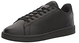 adidas Men's Shoes | Cloudfoam Advantage Clean Sneakers, Black/Black/White, (9 M US)