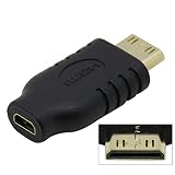 CY Type D Micro HDMI Socket Female to Type-C Mini HDMI 1.4 Male Convertor Adapter
