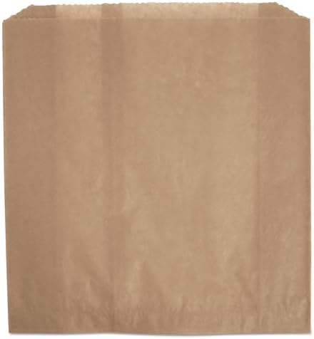 Co. Waxed Napkin Receptacle Liners, 9-3/4 x 11 x 3-5/8, Brown - 250 bags.