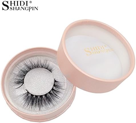 SHIDISHANGPIN 1 Pair Eyelashes Natural Long 3d False Lashes Handmade Makeup False Eyelashes in a Box #71