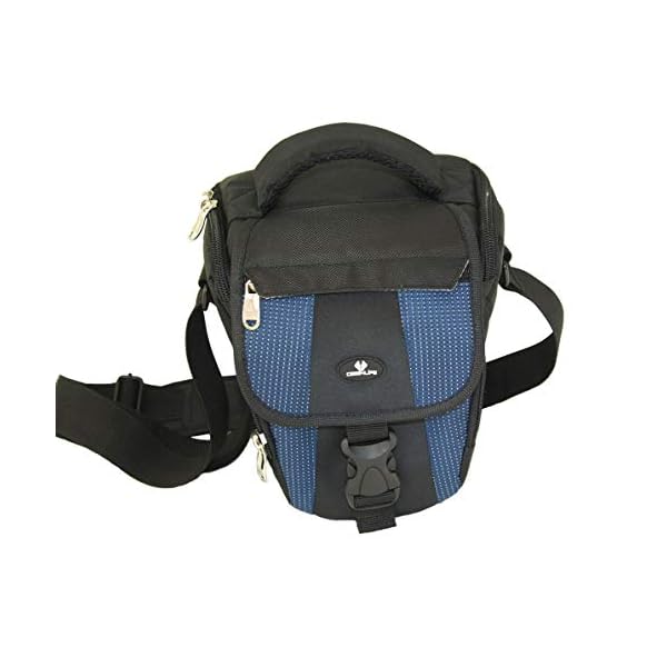 Case4Life DSLR SLR-Kameratasche Wasserbeständig mit Schnellzugriff, Tragegurt für Panasonic Lumix DMC- Series inc G70… – Bild 3
