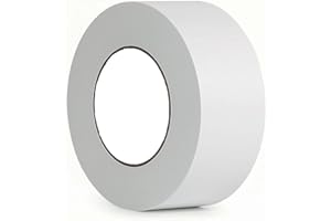 Zo.Yehaa Duct Tape Heavy Duct 2 Inches x 33 Yards, Multi Purpose Strong Adhesive White Duct Tape for Repairs, Industrial, Professional Use, No Residue, Waterproof, Tear by Hand, White