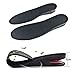 Kalevel Height Increase Insoles 3cm 1.2 Inches Height Increasing Insoles Shoe Lifts for Men Women Black