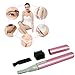 KIKAR Portable Electric Eyebrow Shaper - Safety Beauty Knife For Underarm / Leg / Body / Face / Hair - Stylish Metal Case Trimmer Shaver (Battery Operated)