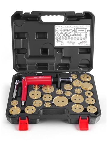 BILITOOLS 24pcs Air Disc Brake Piston Operated Air Caliper Compression Tool