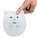 niceEshop(TM) Portable Silicone LED Colorful Baby Night Light, USB Rechargeable Children Night Lamp with Warm White, 7-Color Breathing, Single Color 3 Lighting Modes for Kids Adults Bedroom(C)