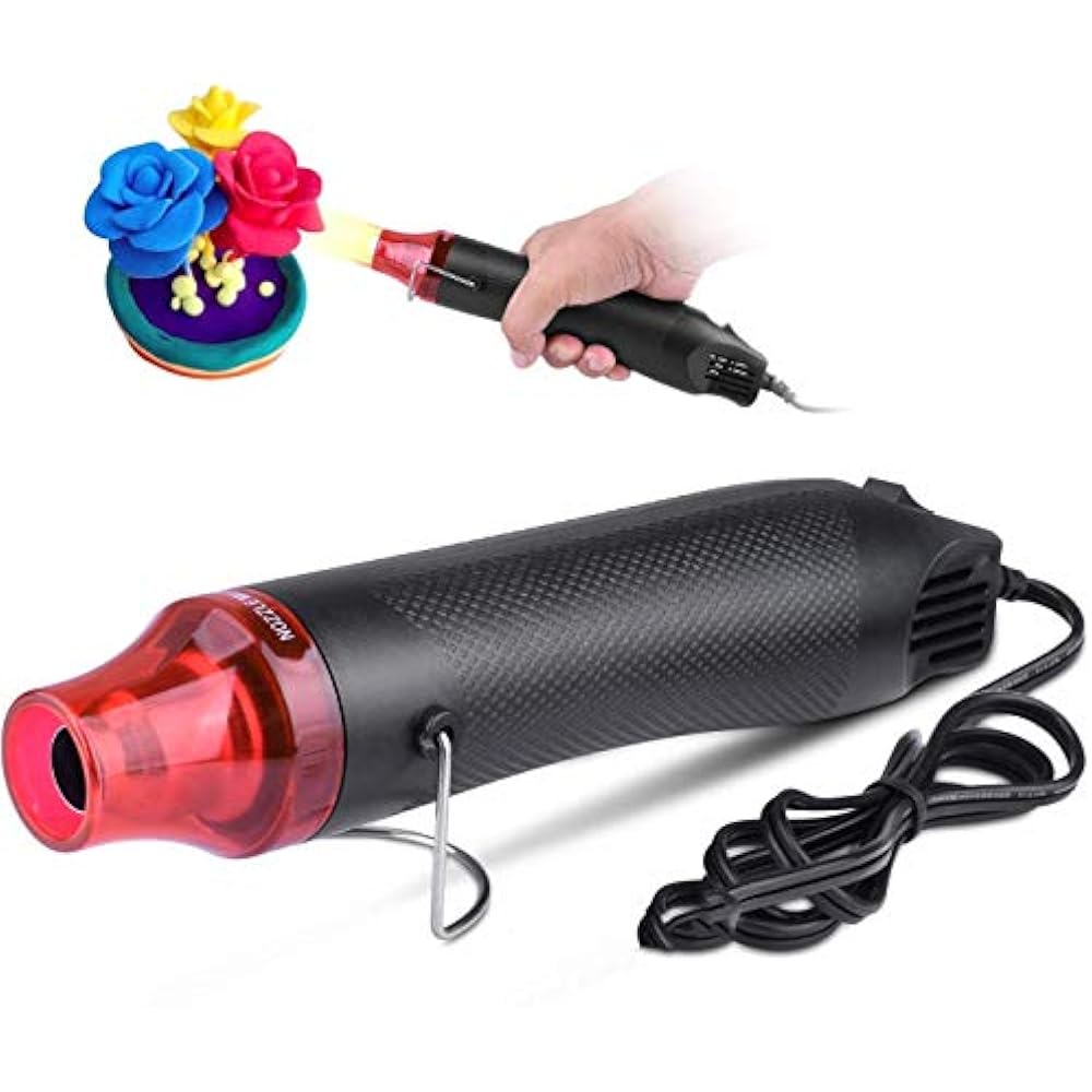 Mini Heat Gun Electric 300W Portable Hot Air For DIY Craft Embossing