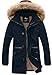 wantdo Men's Winter Coat Windproof Military Jacket Warm Thicken Parka Jacket