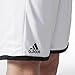 adidas Performance Men's Court Shorts, White/Black, Small