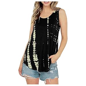 YHIIen Tanktop voor dames, mouwloos, casual, longshirt, bovenstuk, basic, tanktop, casual, zomer, elastisch, longtop…