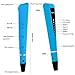 3D Doodler Printing Drawing Pen Kit MODAR with 32 Feet PLA Filament for Arts Crafts DIY Perfect Gift for Kids and Adults, Blue