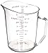 Cambro Manufacturing 100MCCW135 Camwear Measuring Cup 1 qt (1 Each)