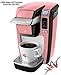 WraptorSkinz Decal Style Vinyl Skin compatible with Keurig K10 / K15 Mini Plus Coffee Makers Solids Collection Pink (COFFEE MAKER NOT INCLUDED)