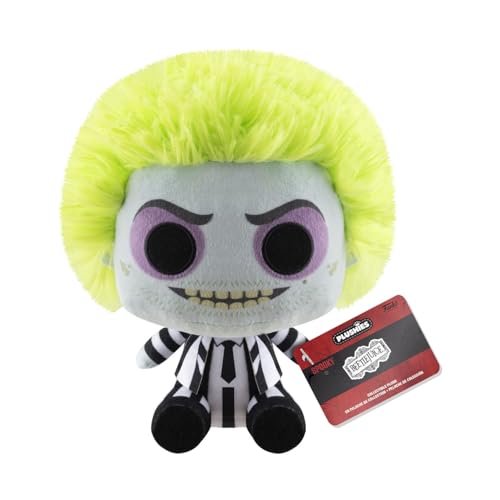 Pop! Plush: Beetlejuice- Peluche Coleccionable - Idea de Regalo de Cumpleaños - Mercancia Oficial Muñeco para Niños y Adultos - Ideal para Horror FansNovias y Novios