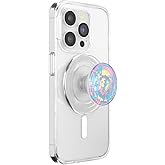 PopSockets Phone Grip for MagSafe with Kickstand, Magnetic Stand, Swappable Top, Secure Hold for iPhone MagSafe Cases, Phone 