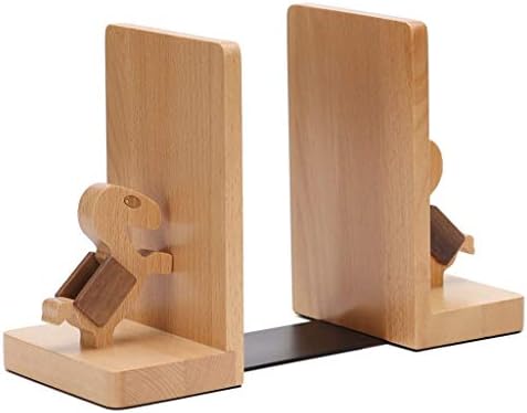 Bookends European Style Wooden Bookends Simple Study Bookend Support Office Bookshelf Shelves Student Book Stand Decoration Desktop Books Organizer Book Organizer Color A Amazon Ae