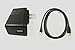Oriongadgets 2-in-1 Sync & Charge USB Travel Kit (USB Cable & AC Adapter) for Barnes & Noble Nook Color