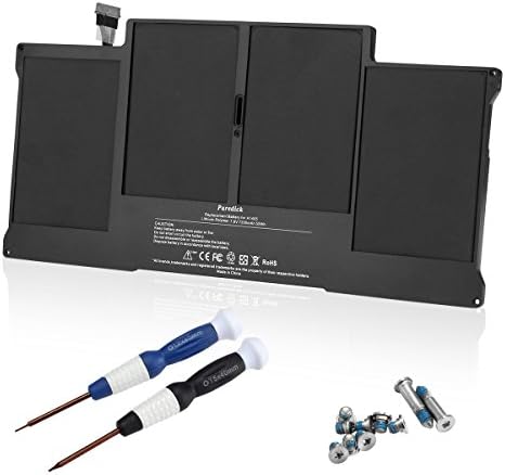 Puredick A1405 Replacement Battery for Apple MacBook Air 13" A1377 A1496 A1369 (Late 2010 Mid 2011) A1466 (Mid 2012 Mid 2013 Early 2014) - [18 Months Warranty, Li-Polymer, 7.6V, 7200mAh/55Wh]