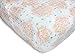SwaddleDesigns Softest Cotton Muslin Fitted Crib Sheet, Toddler Sheet for Boys & Girls, Fits Standard Crib Mattress (28 x 52 inches), Pink Heavenly Floral