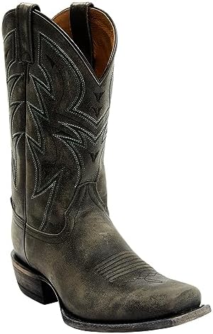 Amazon.com | Soto Boots Mens Distressed Leather Cowboy Boots  display picture 1