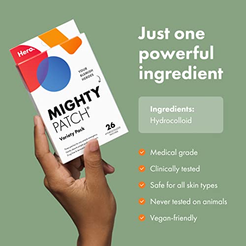 Mighty Patch™ Variety Pack from Hero Cosmetics Hydrocolloid Acne