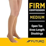 Futuro Therapeutic Open Toe Knee Length for Men and Women, Medium