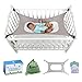Baby Crib Hammock by Easy Gorilla - Newborn Bed Sleeping Essentials for Boys and Girls - Breathable and Portable - Infant Sleep Comfort Gifts for Indoor Cot - Cradle - Safety Mesh Nursery Nap Hammocks