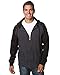Global Men's Lightweight T-Shirt Jersey Full Zip up Hoodie Hooded Sweatshirt