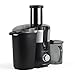 Westinghouse COMINHKPR100901 WJE2BSLA Select Series 2 Speed Fruit & Vegetable Juice Extractor with Custom Pitcher, Black