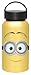 Zak! Designs Aluminum Water bottle with Carrying Loop and Jerry from Minions Movie, BPA-free, 13 oz.