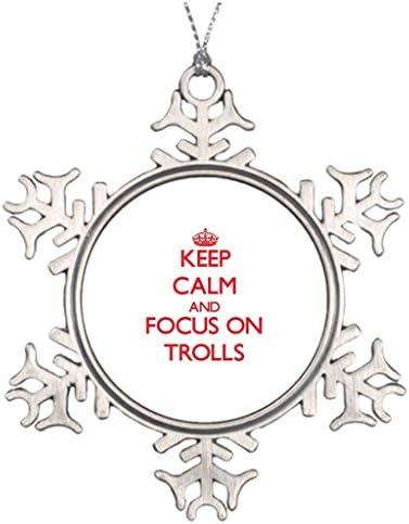 Mixture AK Personalised Christmas Tree Decoration Dwarf Evil Trolls Snowflake Ornaments To Make