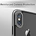 ESR Bumper Hoop Case for iPhone Xs Max, Heavy Duty Armor with Flexible Cushion [Reinforced Camera Protection] [Glass-Back Safe] for 6.5 inch(2018)(Black)